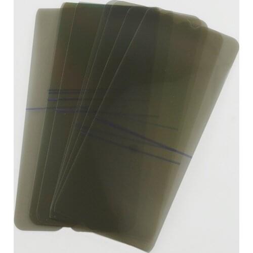 10pcs LCD Polarizer Light Film Sheet Polarized For Samsung Galaxy A71 A51 A41 A31 A21 A11 A70s A90 A80 A70 A60 A50 A40 A20 A10