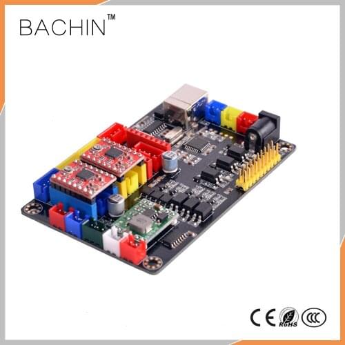2 axis/3Axis Controller Board Laser Driver CNC Laser Cutter Engraving Machine Control Panel Support GRBL, Stepper Motor Driver