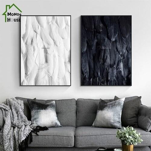 Abstract Black and White Geometric Pattern Canvas Poster Living Room Decorative Painting Home Decoration Wall Decor