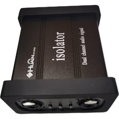 3PIN 6.35 XLR head mixer current acoustic noise filter remover Audio Isolator