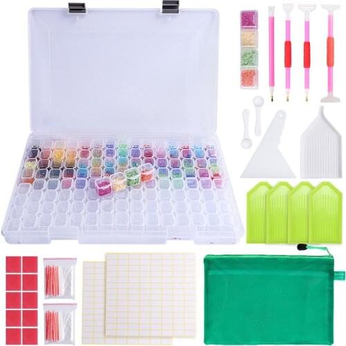 Diamond painting accessories 124pcs Diamond Embroidery Accessories 5D DIY Diamond Painting Cross Stitch Tools