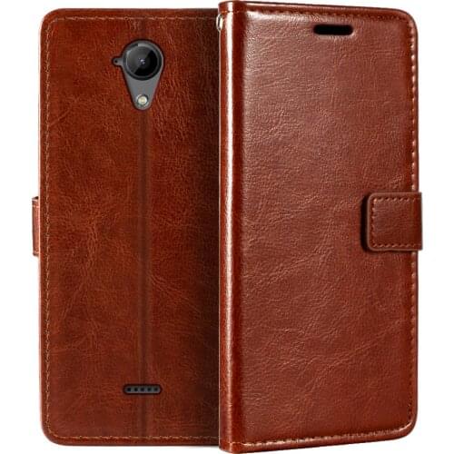 Case For Wiko U Feel Prime Wallet Premium Leather Magnetic Flip Case Cover With Card Holder And Kickstand For Wiko U Feel Prime