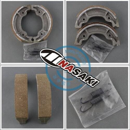 Free shipping NASAKI Motorcycle Rear Wheel Brake Shoe Kit Pad For yamaha Virago XV 250 XV250 XV125 1990-2013