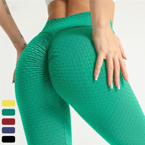 High Waist Booty Leggings Sport Women Fitness Seamless Pants Workout Gym Leggings Stretchy Scrunch Butt Running Legging