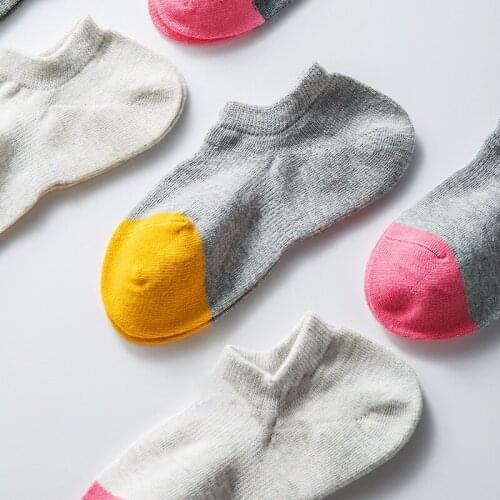 LANGSHA 3Pairs/lot Women Socks Breathable Cotton Summer Anti-Bacteria Socks Girls Fashion Cute Casual Ankle Socks Dropshipping