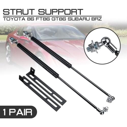 Front Engine Cover Hood Shock Lift Struts Bar Support Arm Rod Hydraulic Gas Spring For Toyota 86 FT86 GT86 Subaru BRZ Scion FR-S