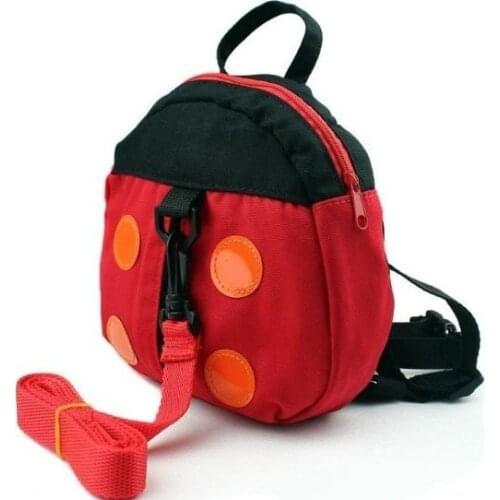 1 PCS Baby Carrier Backpack Walking Belt Bag Harness Leashes Bags Kids Safety Learning Walk Handbag Children Infant Ladybird