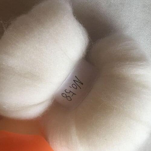 WFPFBEC 70s Australia COMBED 100% WOOL fiber merino diy wool for neddles felting 50g 100g 200g 300g 500g 1000g NO.58