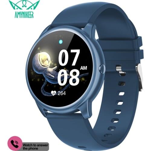 AMYNIKEER Smart Watch R7 Bluetooth Music Call Heart Rate Blood Pressure Sleep Monitoring 1.28 Inch Color Screen IP67 Waterproof