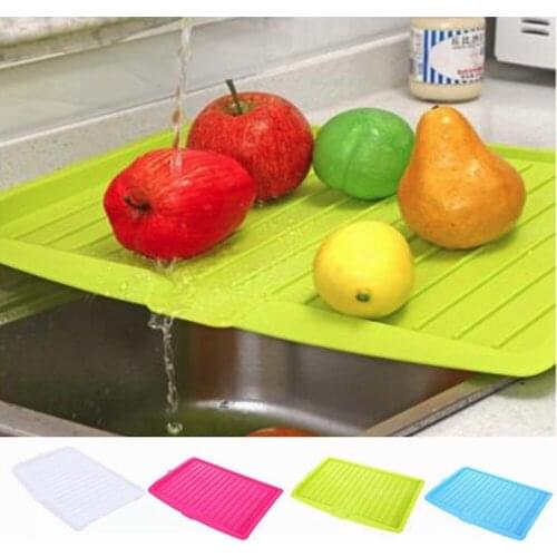 Drain Rack Kitchen Dish Drainer Tray Sink Drying Rack Worktop Organizer Drying Rack For Kitchen Dishes Tableware Kitchen Tool