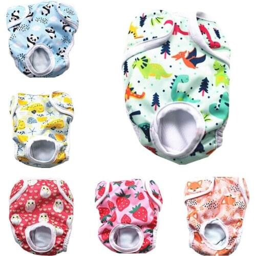 11 styles Pet Female and Boy Dog Shorts Puppy Diaper Pants Nappy Physiological Sanitary Soft Breathable Panties Underwear