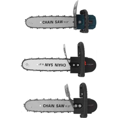 11.5" Chainsaw Bracket Changed 100 125 150 Electric Angle Grinder Industrial Polisher Modified Chainsaw Stand Converter DIY Tool