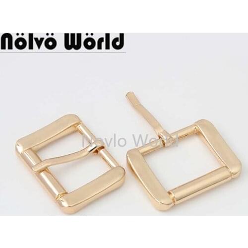 10-50 pieces Gold/Light gold 2.6cm 1" alloy thick heavy duty metal buckle sewing bag straps webbing buckles