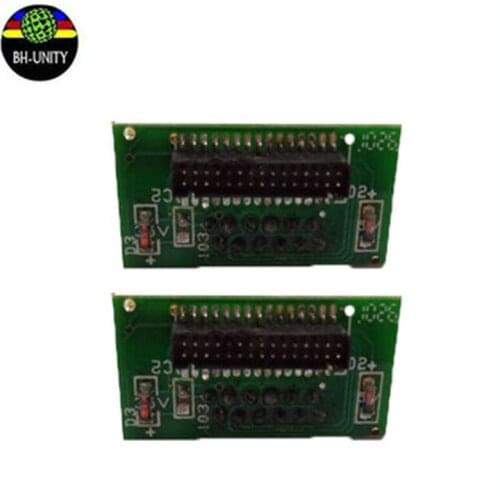 4pcs/lot Large format printer JHF Vista Xaar 128 head connector 12P print head transfer card Leopard 128 connectors