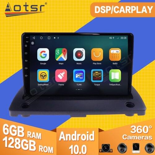 For Volvo XC90 2004 2005 -2014 Android 10 Car Tape Radio Recorder Multimedia Player Stereo GPS Navi Video PX6 Head Unit No 2 din
