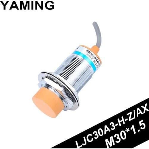Liquid Level Proximity Switch Metal Capacitance Type Electrical Sensor 24V NPN Three Wires NC M30 LJC30A3-H-Z/AX