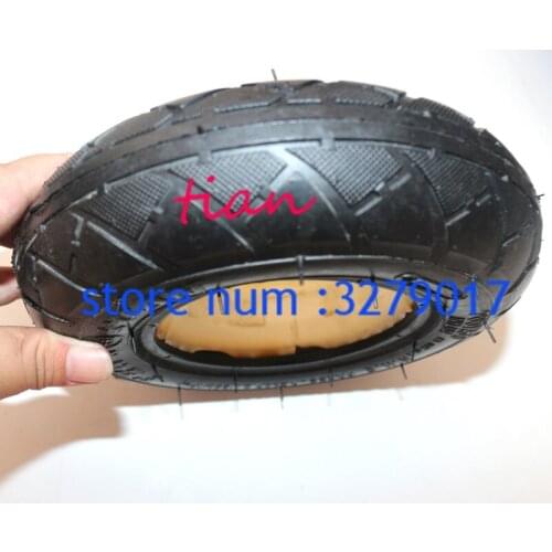 Free shipping Super quality Solid Tubeless Tire Wheel Tyre 200x50 (8"x2") for Razor Electric Scooter