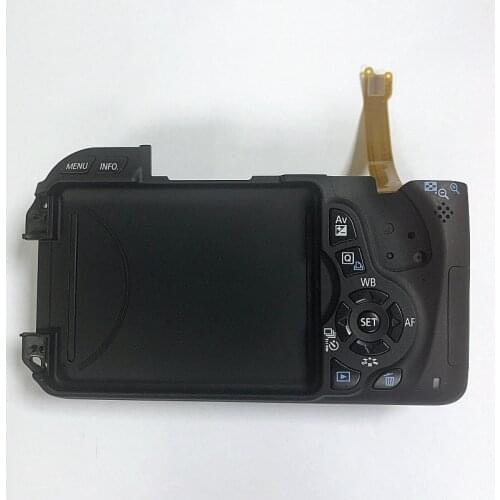 Free Shipping! Repair Parts For Canon EOS 600D Rebel T3i Kiss X5 Back Cover Rear Case Ass'y