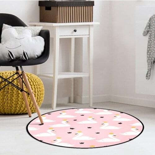 Children swan cloud Rugs And Carpets For Baby Home Living Room kids Large Bedroom Parlor kitchen Door Floor Bath Mats