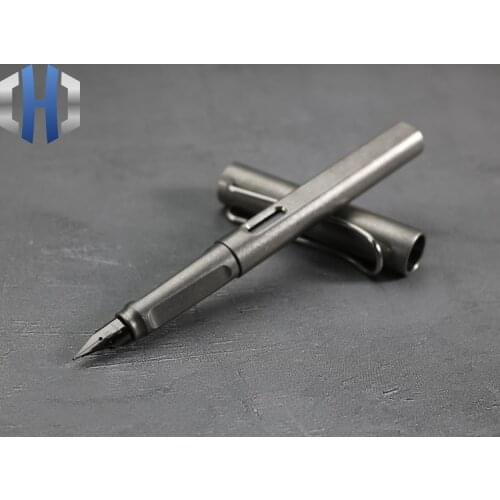 EDC Titanium Compatible Pen Case Pen Gel Pen Tactical Signature Pen EDC Tool