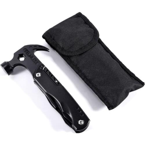 Multifunctional Hammer Pliers Screwdriver Folding Knife EDC Multitool Outdoor 667A