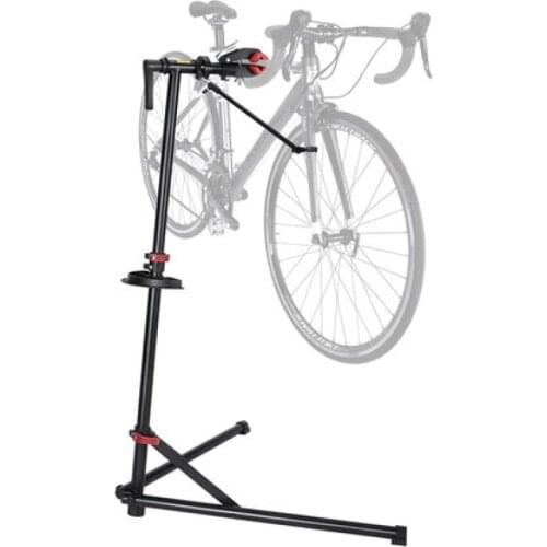 MTB Road Bike Maintenance rack display frame parking frame four-angle hanger with repair tray suspension