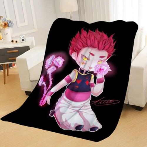 New Arrival HUNTER x HUNTER Blankets Printing Soft Blanket Throw On Home/Sofa/Bedding Portable Adult Travel Cover Blanket