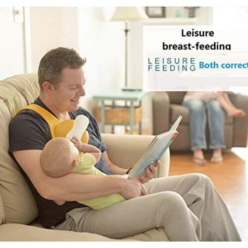 Hand Free Baby Bottle Holder Freely Rotatable Strap Leash Feeding Fixing Anti-slip Baby Feeding Bottle Holder Dropshipping