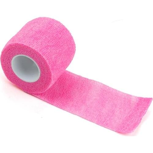 12 Pcs Disposable Self-adhesive Elastic Tattoo Grip Bandage 5.0CM Handle Bandage Makeup Tools For Tattoo Accessories Supplies