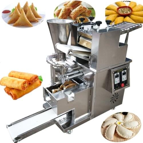 220V Factory Price Dumpling Samosa Making Machine Automatic Dumplings Maker 10000pcs/h Stainless Steel Dumpling Wrapper Machine