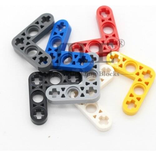 Technic Liftarm 3x3 L Shape Thin 32056 Building Block Compatible Accessories Combination Mechanical with Science Technology Toys