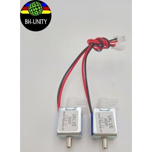 Eco solvent printer spare parts solenoid valve for mutoh VJ1604/1624/1638 three ways solenoid valve 0520F DC 24v for sale