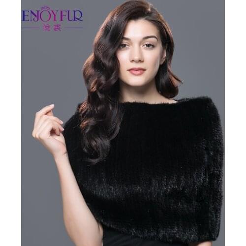 Winter brand new real fur scarves for women natural mink fur shawl shouder warm enough pashmina fashionable best seller