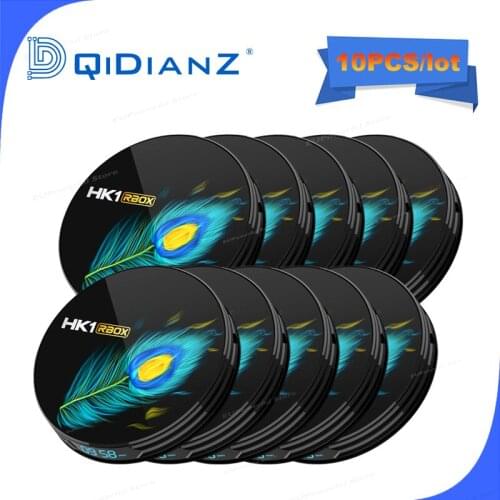 10pcs/lot Android tv box Android 11 HK1 RBOX R3 8K RK3566 Quad Core Media player Play Store Fast Android smart tv Set top box