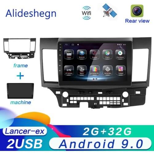 2G RAM Android 9.0 Car dvd Multimedia for MITSUBISHI LANCER 2007 2008 2009 2010 2011 2012 2013 2014 2015 radio Gps navigation