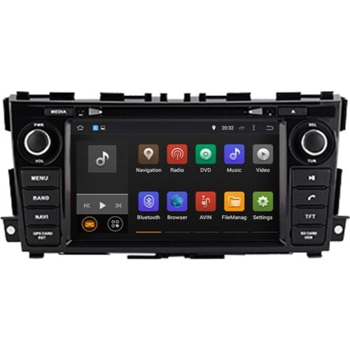 Car Stereo Screen Radio HD Android 9.0 4G RAM 64G Car DVD Player GPS Wifi Radio BT DVR OBD For Nissan Teana/Altima 2013-2019