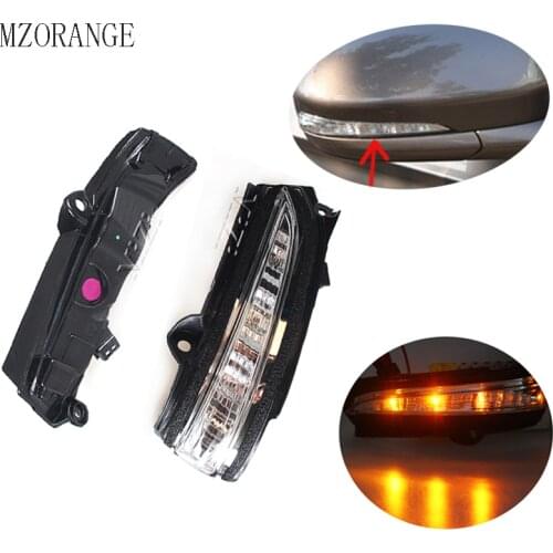Side Rearview Mirror Light For Ford Mondeo Fusion 2013 2014 2015 2016 2017 Outside Side Rearview Mirror Turn Light Lamp LH / RH