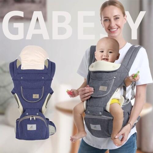 0-48Month Ergonomic Baby Carrier Infant Baby Hipseat Carrier 3 In 1 Front Facing Ergonomic Kangaroo Baby Wrap Sling Dropshipping