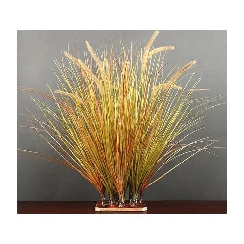 70CM Artificial Reed Grass Bundle Window Plastic Plants Wedding Artificial Flower Garden Family Hotel House Deco Accessories