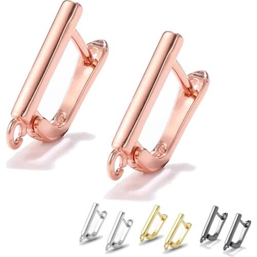 4 Color Handmade DIY Earring Hook Jewelry Accessories Jewelry Fashion Pearl Tassel Ring Pendant Lady Earring Making Supplies