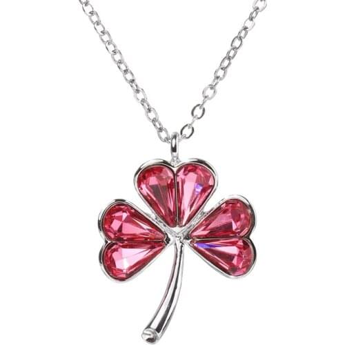 Bettyue New Arrival Brilliant Flower Shape WIth Shiny Red Zirconia Necklace For Female Fashion Statement Banquet Dress-up