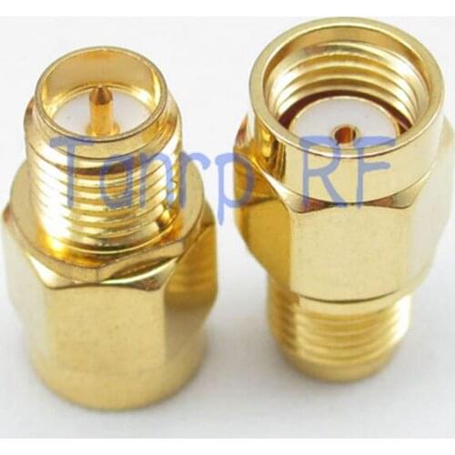 Wholesale RP-SMA male plug to RP-SMA female jack straight RF coaxial connector adapter cable
