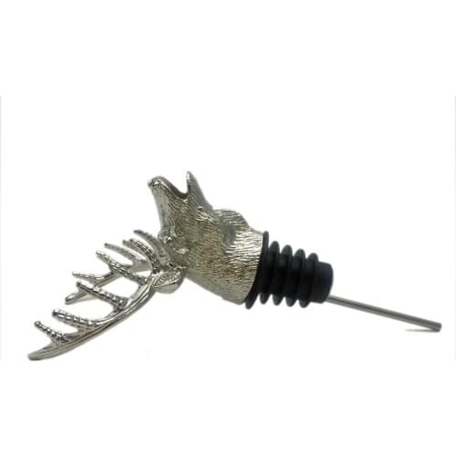 Premium Chrome Deer Aerator / Classic Pourer With Silicone Rubber Fitting