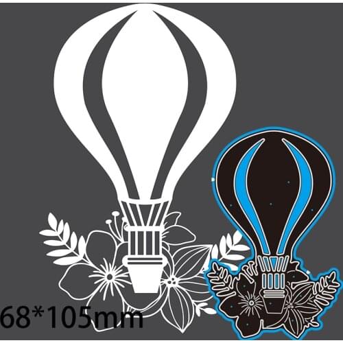 Cutting Dies Flower Bulb Stencil Craft for Scrapbook Stamps Dies Embossing Paper Gift Card 68*105mm