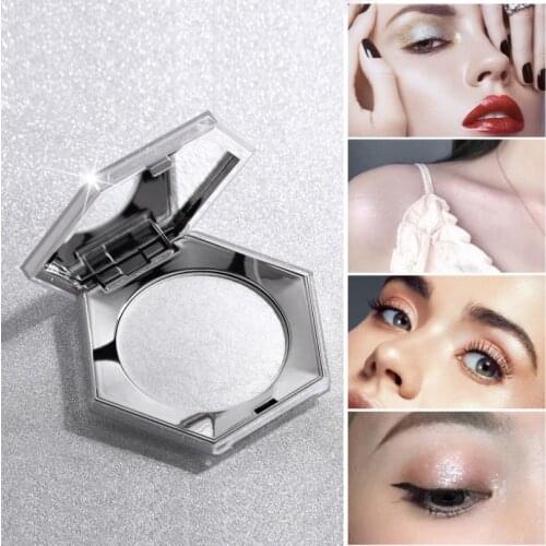 Professional Facial Highlighter Bronzers Palette Makeup Face Contour Highlight Shimmer Powder Diamond Bomb