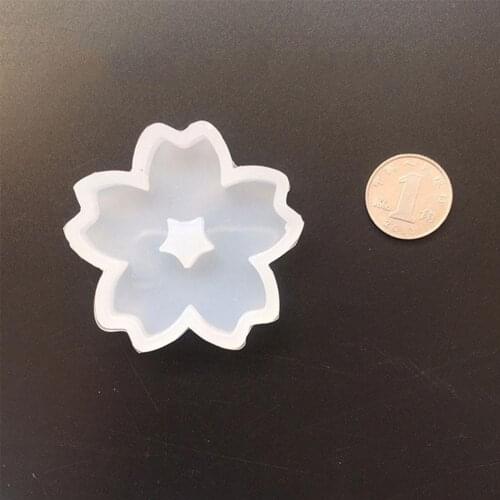 Crystal Epoxy Mold Blossom Snowflake Kitten Mold Elk Mold Style Mirror Jewelry Accessories Epoxy Manual DIY Animal X4G6