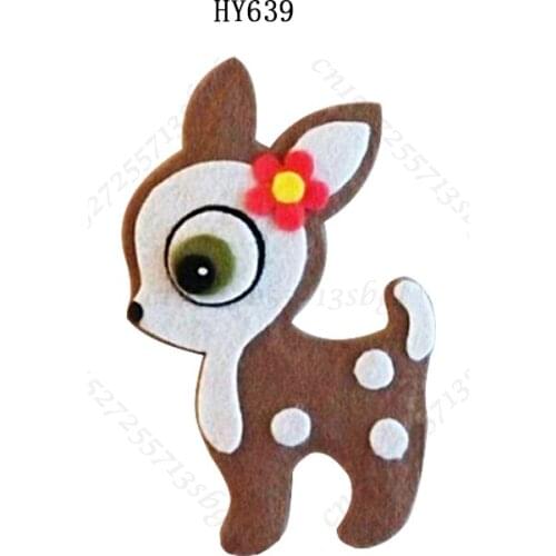Small sika deer cutting dies 2019 new die cut &wooden dies Suitable for common die cutting machines on the market
