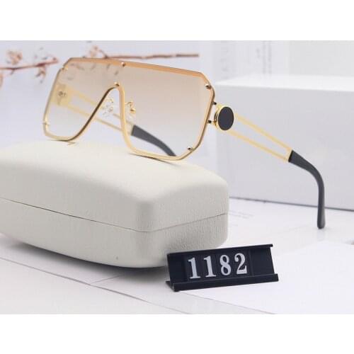 Brand Sunglasses Ladies Oversized Sun Glass Rimless Designer Fashion Shopping Mirror Gradient Color Women Glasses Gafas de sol