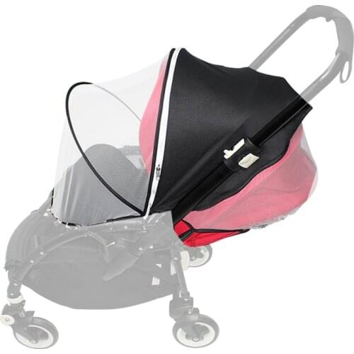 Sun Canopy with Mosquito Net Compatible for Bugaboo Bee, Bee Plus, Bee 3 & Bee 5