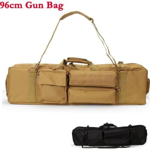 Tactical Gun Bag M249 Heavy Duty Nylon Rifle Gun Carry Case Military Hunting Airsoft Paintball Rifle Gun Shoulder Holster